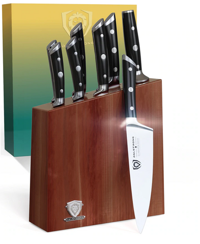 proformapeakmarketing 8-Piece Knife Block Set Gladiator Series | Knives NSF Certified