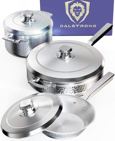 proformapeakmarketing 6-Piece Stainless Steel Cookware Set | Avalon Series