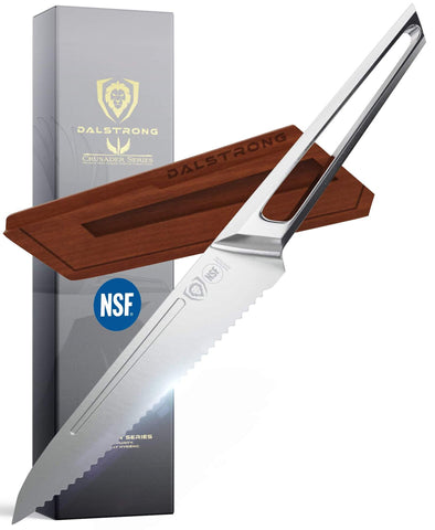 Serrated Utility Knife 5.5" | Crusader Series | NSF Certified | proformapeakmarketing ©