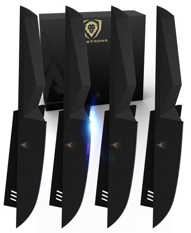 Shadow Black Series Steak Knives Set (4) - NSF Certified