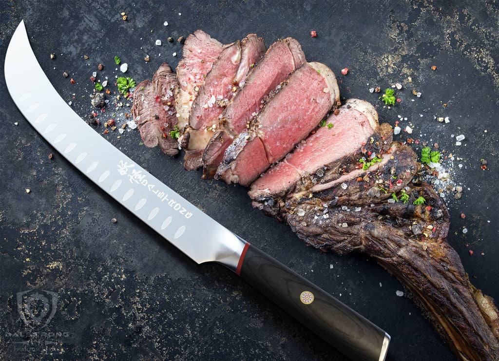 sliced prime rib steak