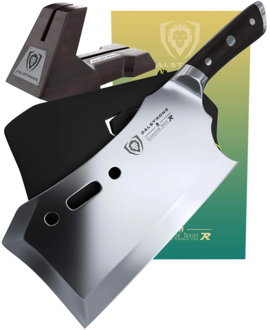 Meat Cleaver 9" with Stand | Obliterator | Gladiator Series R | NSF Certified | proformapeakmarketing ©