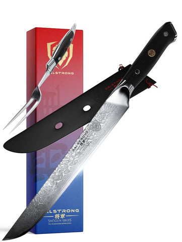 proformapeakmarketing Carving Knife & Fork Set 9" | Shogun Series 