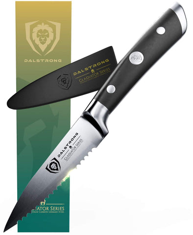Serrated Paring Knife 3.75" | Gladiator Series | NSF Certified | proformapeakmarketing ©