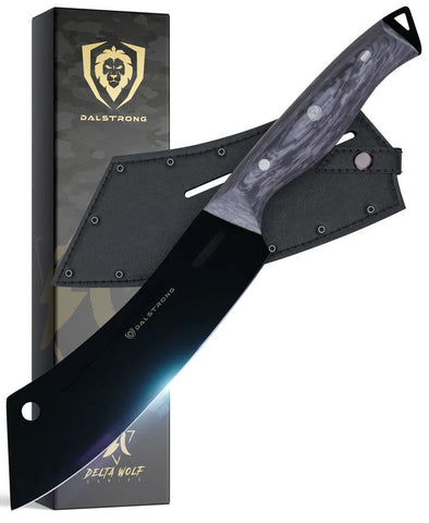 Chef - Cleaver Hybrid Knife 8" | Crixus | Delta Wolf Series | proformapeakmarketing ©